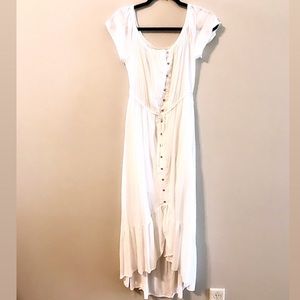 INDIGO ROSE- White maxi sun dress